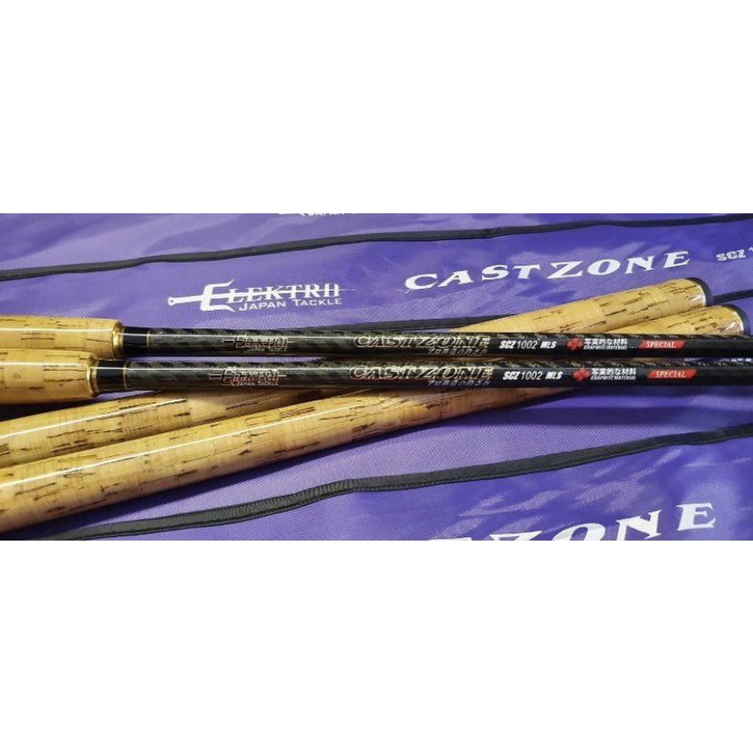 คัน ELEKTRA CAST ZONE 👍มีของแถม 👍คันปลาเกล็ด ELEKTRA CAST ZONE 8/ 9 /10 ฟุต