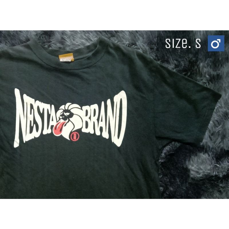 NESTA เสื้อยืดแขนสั้น เสื้อผ้ามือสองกระสอบนำเข้า