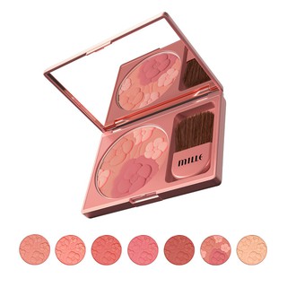 Mille LE JARDIN ROSE BLUSHER บลัชออนกุหลาบมิลเล่ 11g.