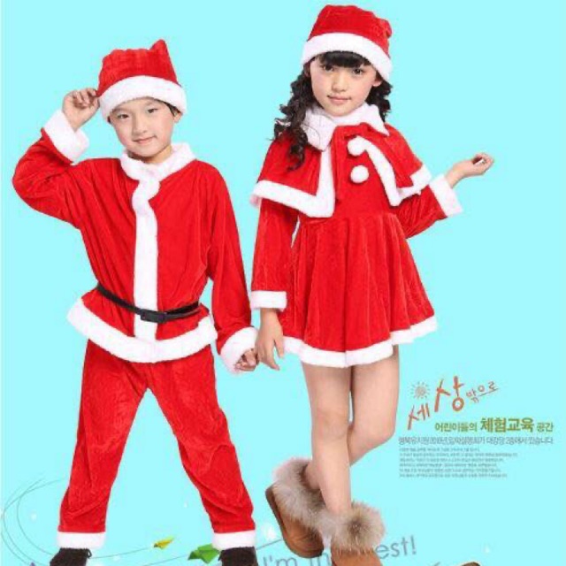 พร้อมส่ง ชุดซานตาคลอส และซานตี้