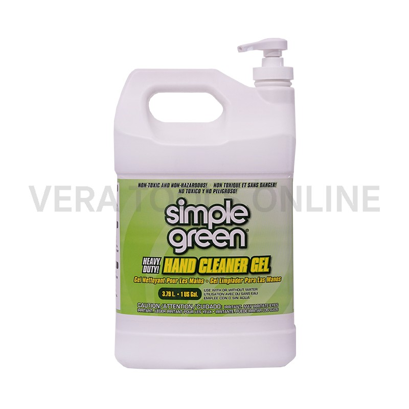 เจลล้างมือเอนกประสงค์ ขนาด 3.79L  SIMPLE-GREEN NO.42128 Waterless Hand Cleaner Gel Pump size 1 gal.