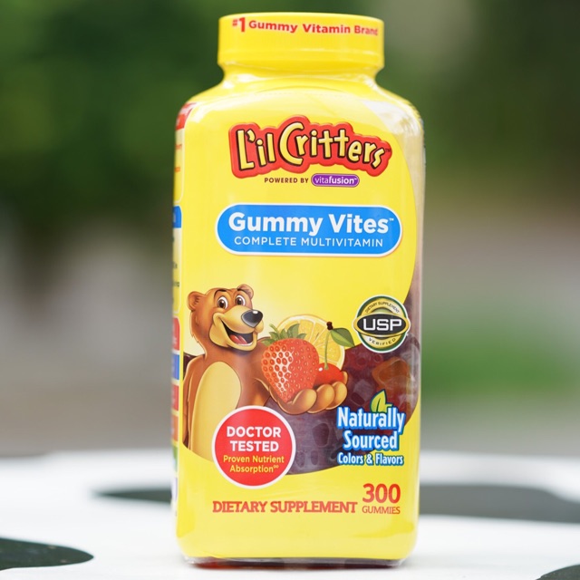 พร้อมส่ง 🇺🇸 วิตามิน L'il critter gummy vitamins Complete multivitamin 300 gummies นำเข้าจากอเมริกา