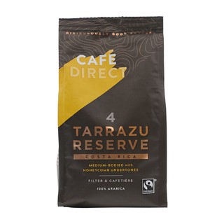 คาเฟ่ไดเร็กทาราซูกาแฟคั่วบด 227กรัม Café Direct Tarasu Roasted &amp; Ground Coffee 227g.