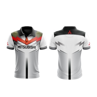 MOTOSHIRT MITSUBISHI MIT-A02-22 เสื้อคอปกแขนสั้น