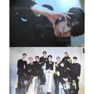 (พร้อมส่ง) โปสเตอร์ A1 โดยอง &amp; NCT 127 Superhuman ของออฟฟิเชียล