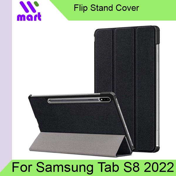 Samsung Galaxy Tab S8 2022 Trifold Flip Stand Cover / สําหรับ Tab S8 / S8+ / S8 Ultra