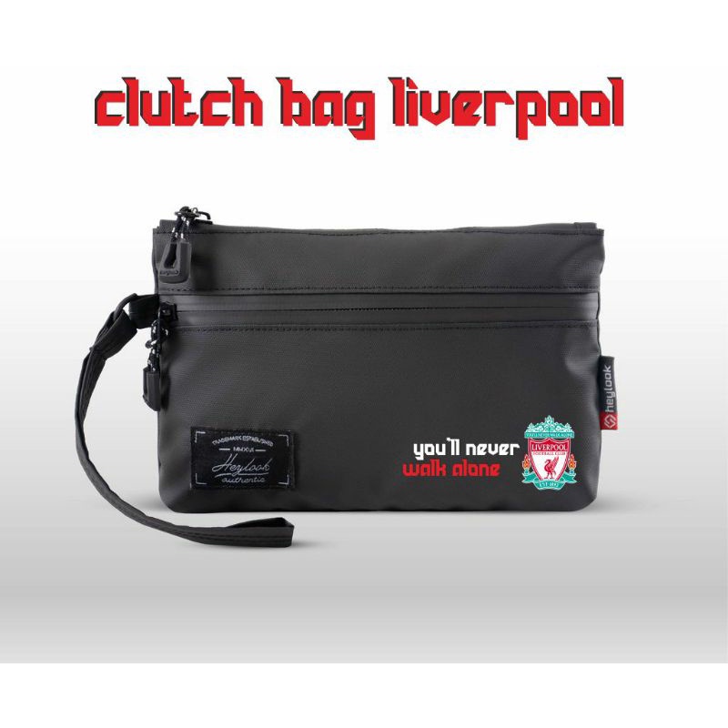 กระเป๋าคลัทช์ลิเวอร์พูล กันน้ํา YNWA Pocket Bag Edition ฟรีสติ๊กเกอร์