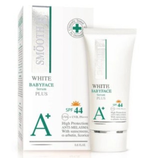 TT SMOOTH E White BabyFace Serum Plus SPF44 0.8 OZ. 24 กรัม