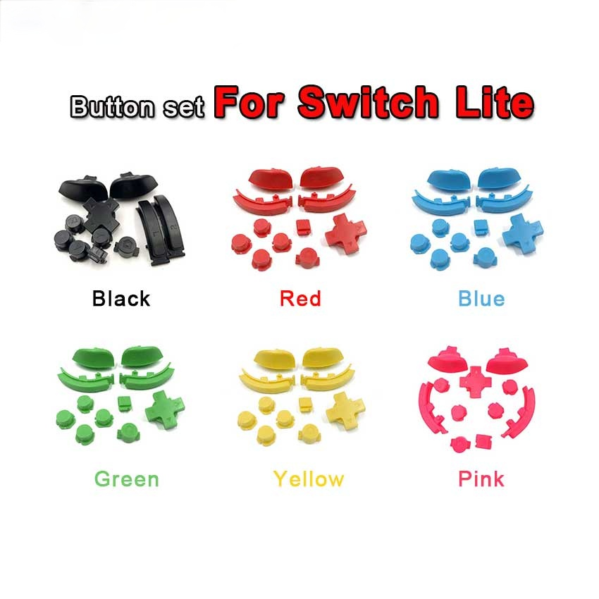 Zl ZR L R ABXY ปุ่มโฮมไดเรกชั่น Cross D pad DIY แบบเปลี่ยน สําหรับ Nintendo Switch Lite