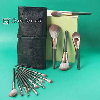 (เกรดA)แปรงแต่งหน้า H32 brush set เซต14ชิ้น แปรงปัดแก้ม แปรงไฮไลท์ แปลงแต่งหน้า Make up brush fancy(สีแปรงคลาสสิคมากๆ)