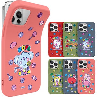 เคสนิ่ม ลาย BT21 BTS Jelly Candy ผลิตในเกาหลี สําหรับ iPhone 14 Plus Pro Max