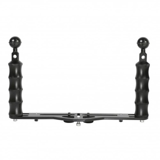 X-adventurer TR-03 Double Grip Tray Arm Kit For Underwater Camera เทรย์มือจับสองข้าง สำหรับติดกล้องลงใต้น้ำ