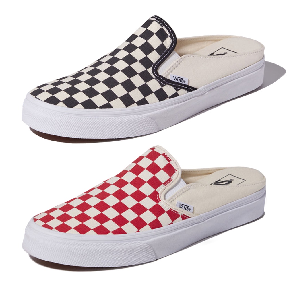 Vans รองเท้าผ้าใบ Classic Slip-On Mule Checkerboard (2สี) - apxofficial ...
