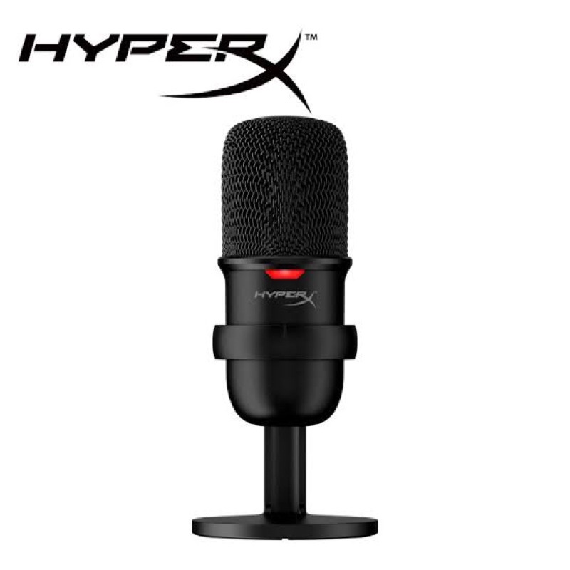 HyperX Solocast USB Condenser Gaming Microphone Studio Recording Microphone Computer Podcast Mic ไมโครโฟน รองรับ PC PS4