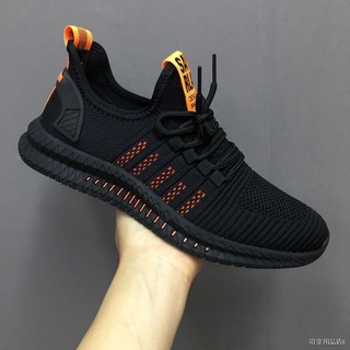 ❏☽❧Fashion Men Sneakers Mesh Casual Shoes Lac-up Mens Shoes Lightweight Vulcanize Shoes Walking Sneakers Zapatillas Homb