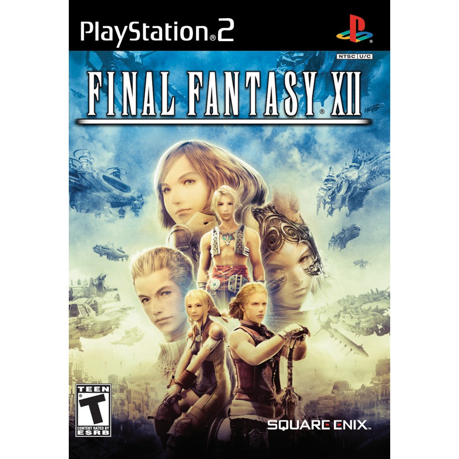แผ่นเกมส์ PS2 - Final Fantasy 12 Eng