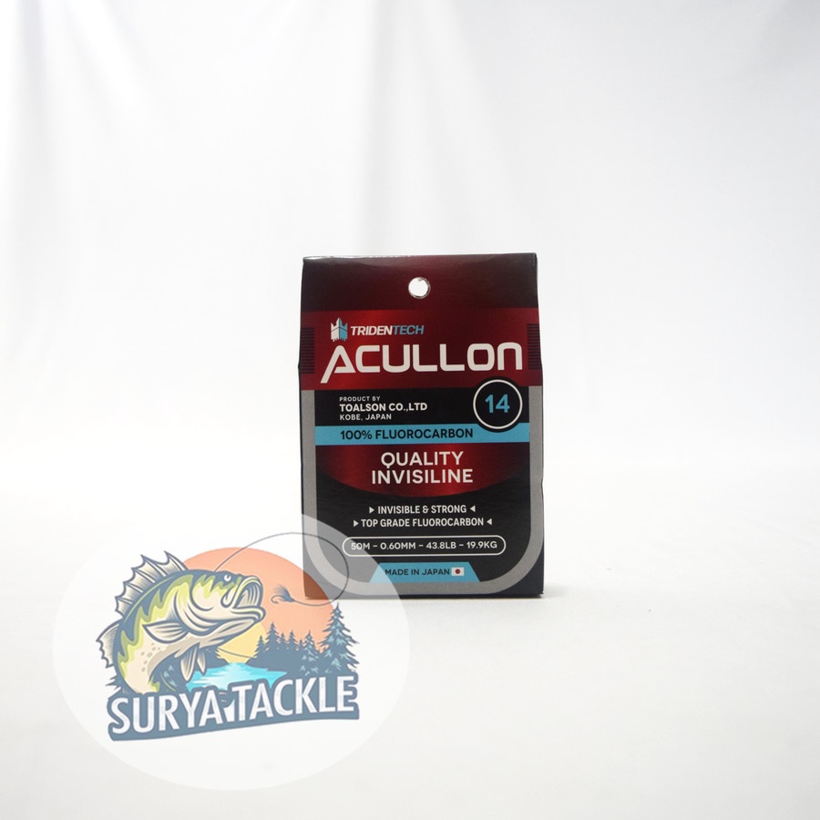 Tridentch Acullon Leader No.14 43.8Lb/19.9Kg 0.60Mm 50M Made In Japan