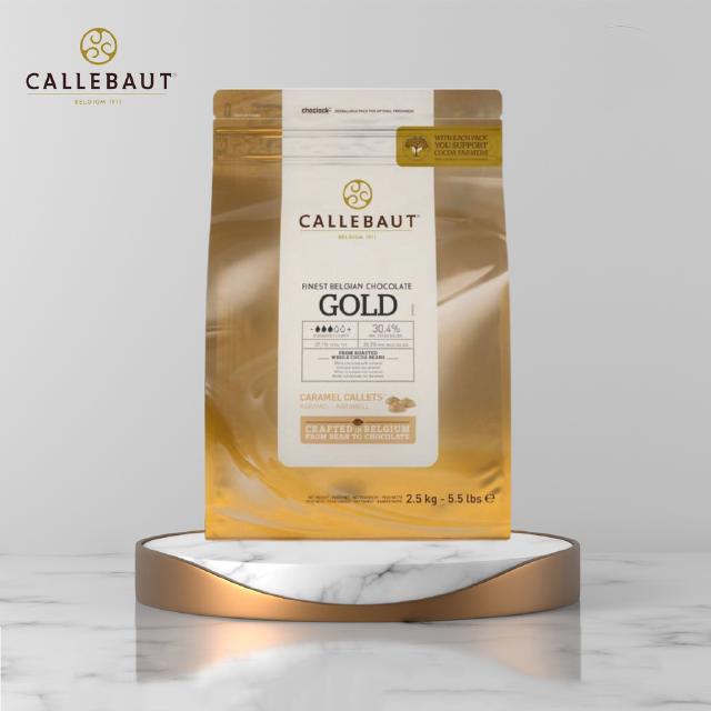 Goods Bakery ช็อคโกแลตคาราเมล Callebaut Gold Caramel Chocolate Couverture 30.4% ขนาด 2.5kg