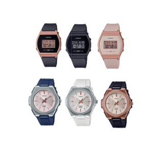 พิมโค้ดWCJAN ลด15% - Casio ประกัน0ทุกเรือน - นาฬิกาผู้หญิง: LWA-300H ,LWA-300 ,LW-204