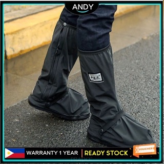 [COD] Rain boots shoe covers are long thick, non-slip and waterproof