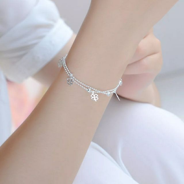 สร้อยข้อมือใบโคลฟเวอร์ • Clover Bracelet