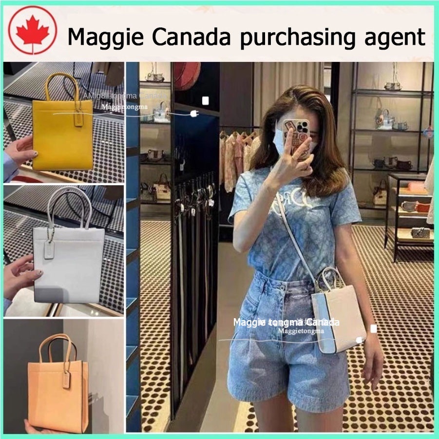 #Maggie Canada# ของแท้ 100% Coach 4828 กระเป๋ามินิกระเป๋าสะพายไหล่ใหม่