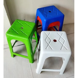เก้าอี้พลาสติก เก้าอี้หัวโล้น #888 รุ่นสีสดใส Plastic chair