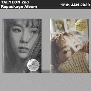 TAEYEON Purpose 2nd โฟโตบุ้ค + โฟโตการ์ด + อื่นๆ เวอร์ชั่นสุ่ม รีแพ็คเกจ