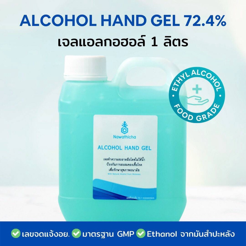 พร้อมส่ง✅ เจลล้างมือ แอลกอฮอล์ 1ลิตร หรือ ขนาด500ML 2 ขวด