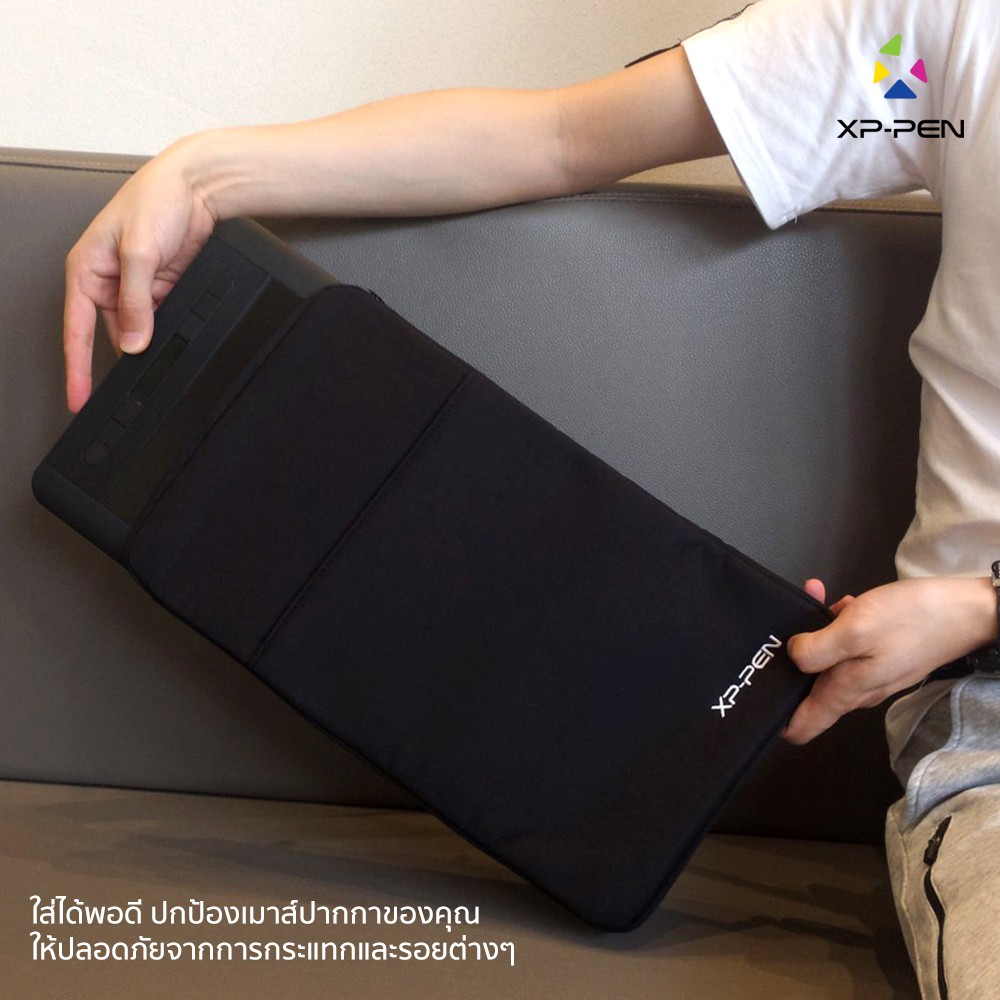 XPPen AC48 ซองกระเป๋า สำหรับเมาส์ปากกาขนาด 10x6 นิ้ว