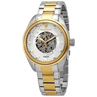 นาฬิกา MASERATI MENS R8823112003 45 MM TRAGUARDO AUTOMATIC พร้อมกล่อง (ใหม่)