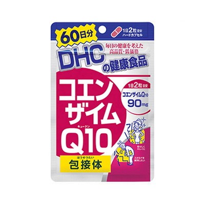 DHC Co-enzyme Q10 (60วัน) ป้องกันการเกิดริ้วรอย