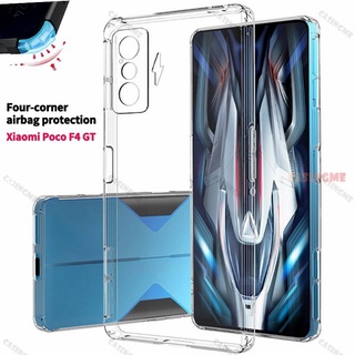 เคสโทรศัพท์มือถือซิลิโคนใส กันกระแทก สําหรับ Xiaomi Poco F4 GT X3 GT MI Pocophone F4GT 5G