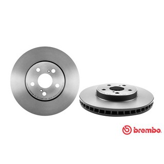 จานเบรคหน้า TOYOTA WISH ZNE10 ZNE14 1.8 ANE10 ANE11 ANE12 2.0 16V. 2003-2009 09 A096 11 BREMBO