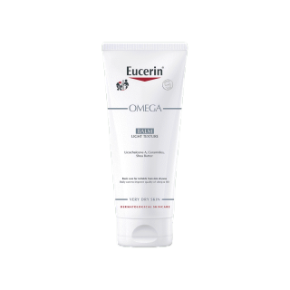 Eucerin Omega Balm 200 ml. (ยูเซอริน บาล์มบำรุงผิวหน้าและผิวกาย สำหรับผู้มีปัญหาผิวแห้ง แดง คัน)