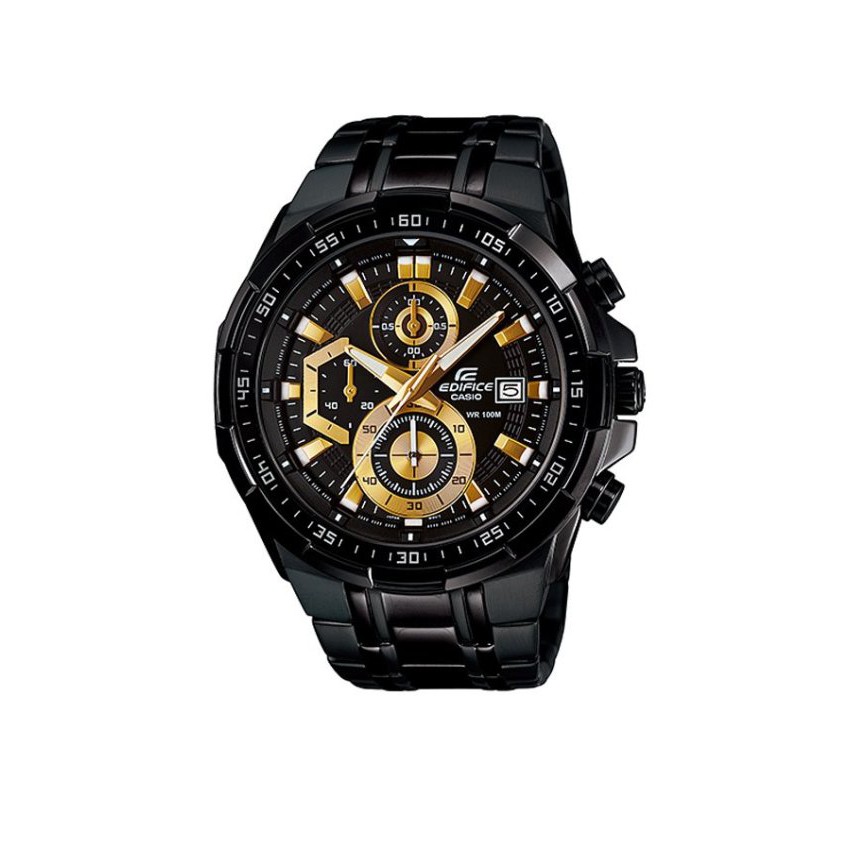 Casio Edifice นาฬิกาข้อมือชาย สายสอตนเลส รุ่น EFR-539BK-1AV - Black