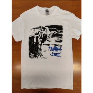 คอลูกเรือเสื้อยืด ลาย Death Side Punk สไตล์พังก์S-5XL