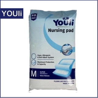 【24h to send】Youli Bed Sheet ไซส์ M/L 1000ML อากาศหายใจ 25/50pcs กางเกงผู้ใหญ่แผ่นพยาบาลผู้ใหญ่ผ้าอ้อมผู้ใหญ่แผ่นพยาบาล