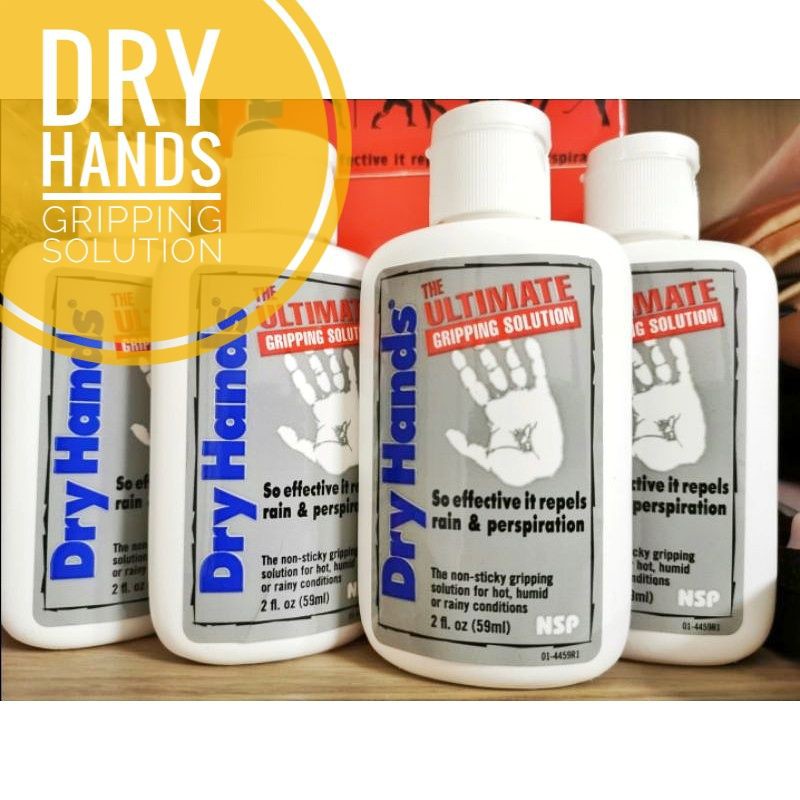 [In Stock] Dry Hands "The Ultimate Gripping Solution" for All-Sport 59 ml. สำหรับผู้ออกกำลังกายมือเหงื่อออก