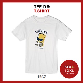 TEE.DD.TSHIRT เสื้อยืด Simpson มีทรง Unisex และ Crop มีหลายสี ใส่ได้ทั้งชาย-หญิง ผ้านุ่มใส่สบาย ไม่ต้องรีด