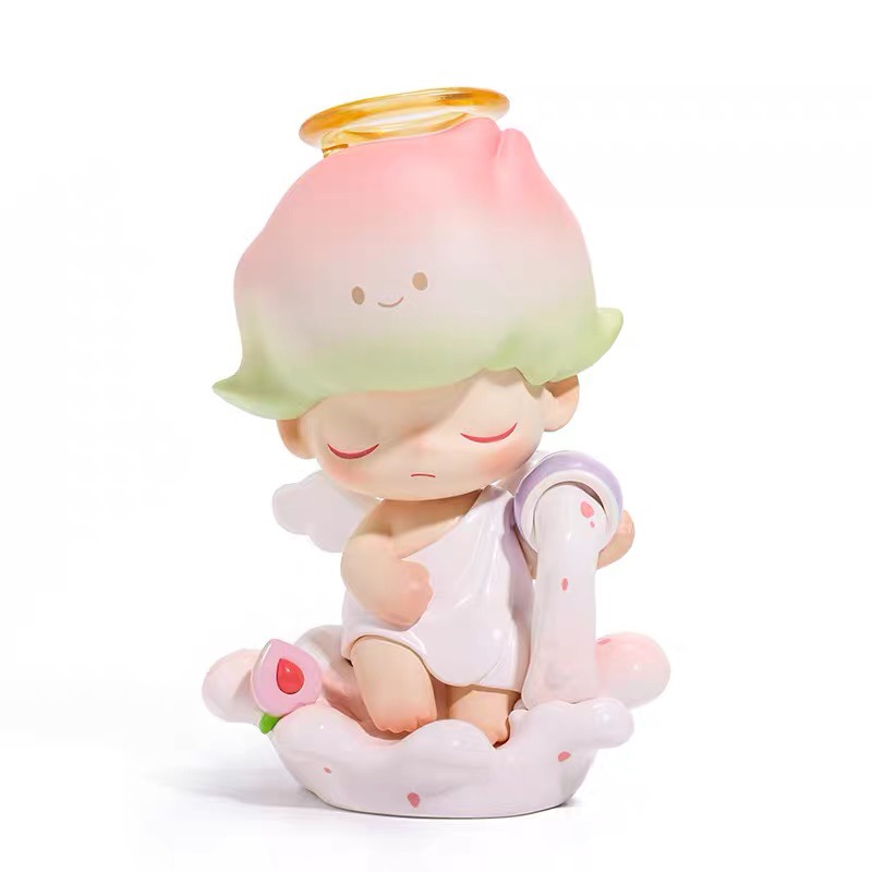 POPMART Peach guava ピーチグァバ Dimoo Dimoo Peach Guava Figurine.🍑 So cuteeee! He even has little