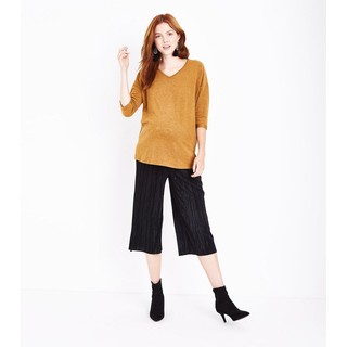 NEW LOOK เสื้อคอวี Maternity Brushed Knit V Neck Jumper (NL-001)