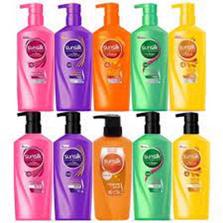 Sunsilk ซันซิล แชมพู ขนาด 450 มล. หัวปั๊ม มี 6 สูตร ให้เลือก