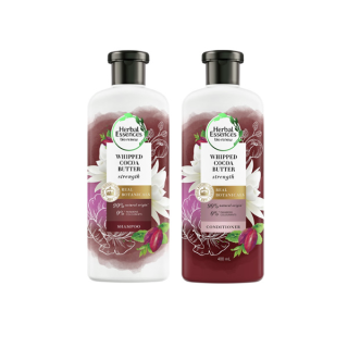 [ใหม่] Herbal Essences เฮอร์บัล เอสเซนส์ สเตรนจ์ โคโค บัตเตอร์ 400 มล. Vegan / Paraben & Silicone Free:แชมพู