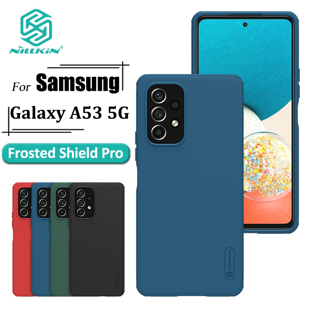 Nillkin Super Frosted Shield Pro เคสโทรศัพท์ Samsung Galaxy A53 5G เคส บางพิเศษ เคลือบด้าน TPU + PC ป้องกันลายนิ้วมือ กันกระแทก เคสด้านหลัง