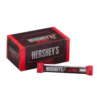 เฮอชี่ส์ ดาร์กช็อกโกแลต ขนาด 15กรัม ยกแพ็ค 24ซอง HERSHEYS DARK CHOCOLATE