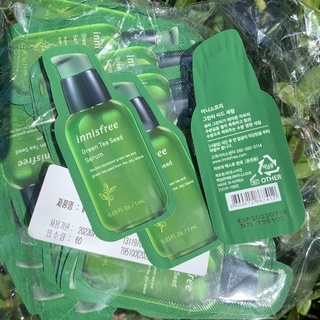 แพคละ 60ซอง Innisfree The Green Tea Seed Serum 1ml