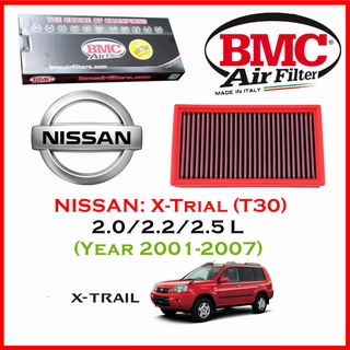 BMC Airfilters® (ITALY) Performance Air Filters กรองอากาศแต่ง สำหรับ Nissan: X-Trial (T30) 2.0/2.2/2.5L (ปี 2001-2007)