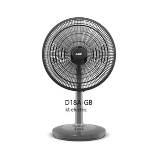 MITSUBISHI พัดลมตั้งโต๊ะ 18 นิ้ว D18A-GB เดิม D18-GA -รับประกัน มอเตอร์ 5ปี อะไหล่ภายในเครื่อง 1ปี *** ปรับสูง-ต่ำไม่ได้