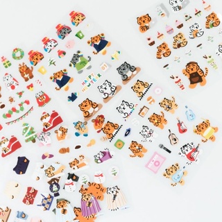 🐯🐯 พร้อมส่ง!! Stickers มาใหม่นะคะ🐯🐯 Daily Muzik Tiger Stickers มี 6 แบบนะคะ 🐯🐯